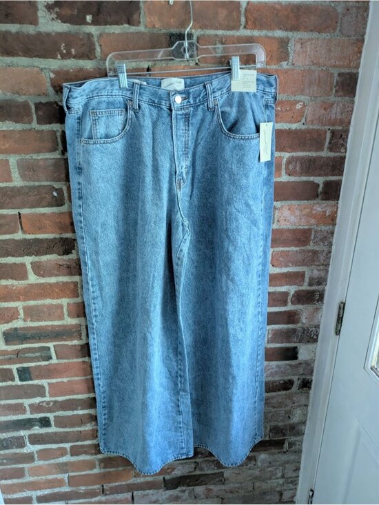 Universal Thread Denim - Universal Thread Goods Ladies Size 16 Super Wide Leg Jeans NWT New Plus Size